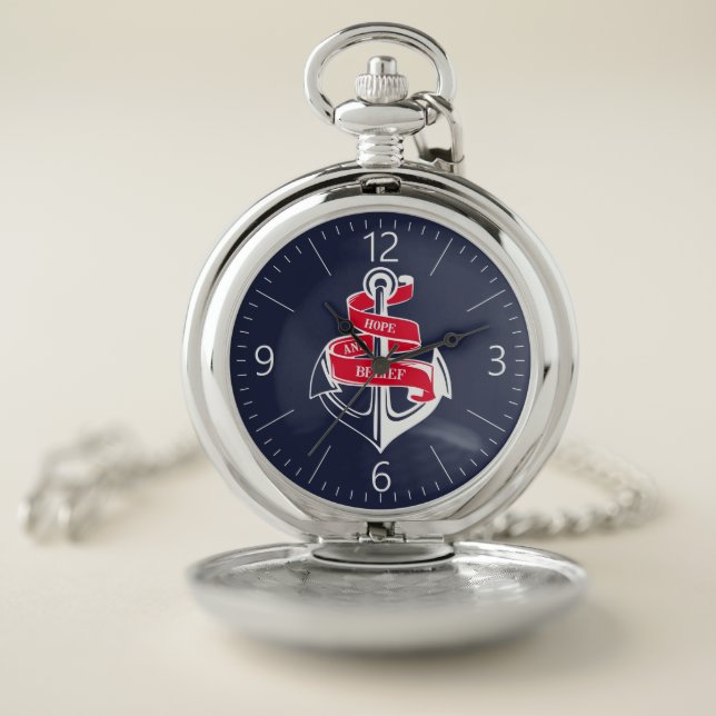 Anchor Pocket Watch (Inside)