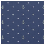 Anchor Polka Dots Pattern | Add Your Initial 2 Fabric