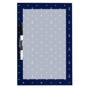 Anchor Polka Dots Pattern Dry-Erase Board