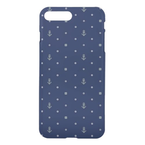 Anchor Polka Dots Pattern iPhone 8 Plus7 Plus Case