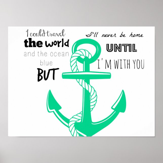 Anchor quote poster (Front)
