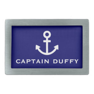 Anchor Rectangular Belt Buckle