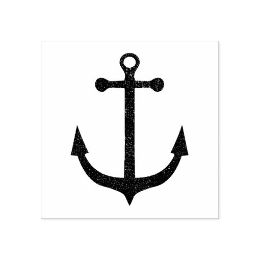 Anchor Rubber Stamp Zazzle