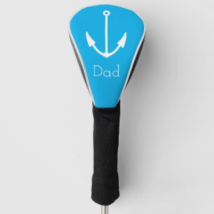 Anchor Sailor Ship Boat Blue Capt. Golf Head Cover