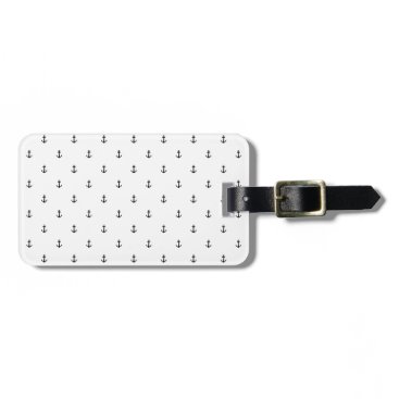 Anchor seamless texture luggage tag Anchor seamless texture luggage tag