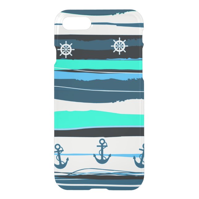 Anchor Seaside Design Uncommon iPhone Case (Back)