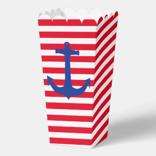 ANCHOR Silhouette - blue 1 Favor Boxes