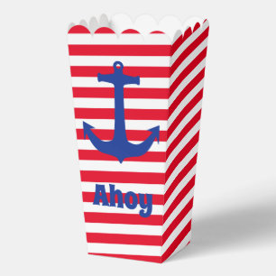 ANCHOR Silhouette - blue 1 Favor Boxes