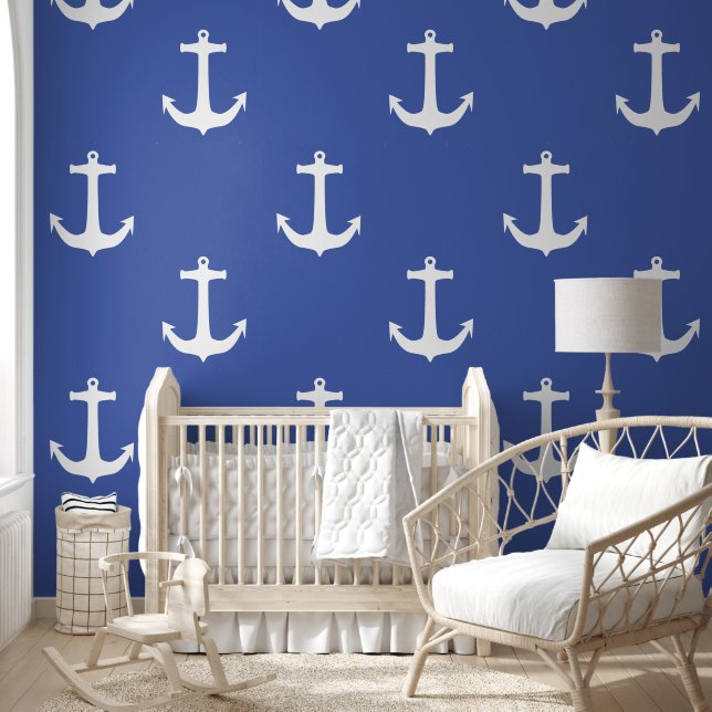 ANCHOR Silhouette - nautical design 1 Wallpaper (Kids)