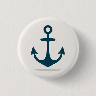 Anchor Small, 1¼ Inch Round Button
