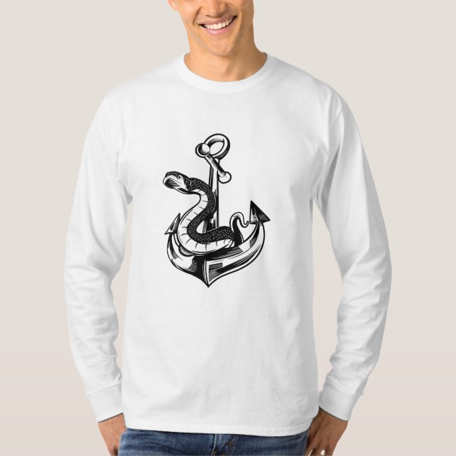 ANCHOR SNAKE T-Shirt (Front)