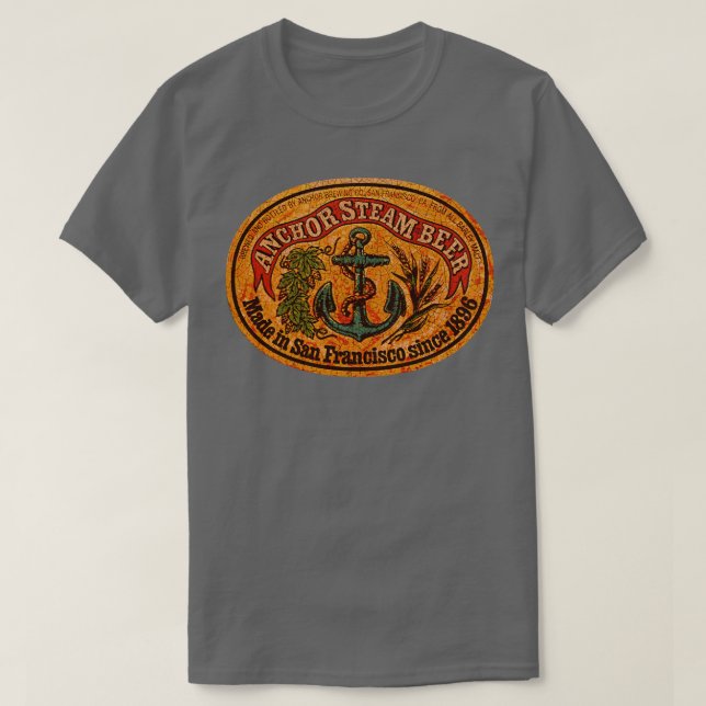 Anchor Steam Beer Sanfrancisco T-Shirt (Design Front)
