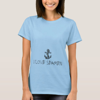 anchor-tattoo, I LOVE SEAMEN T-Shirt