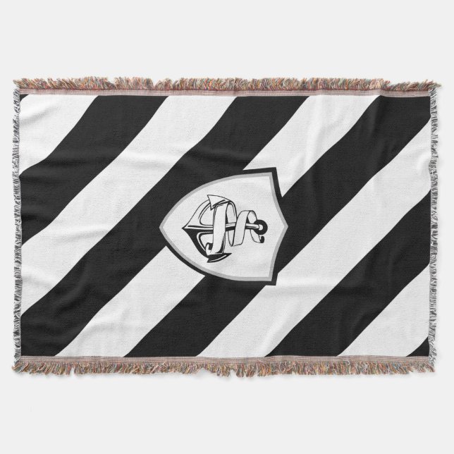 Anchor Throw Blanket (Front)
