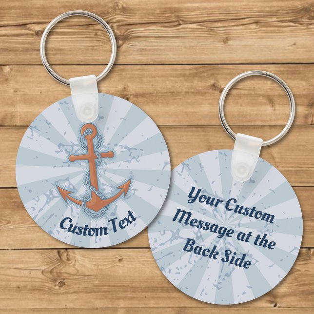 Anchor with Chain Keychain (Creator Uploaded)
