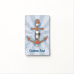 Anchor with Chain Light Switch Cover