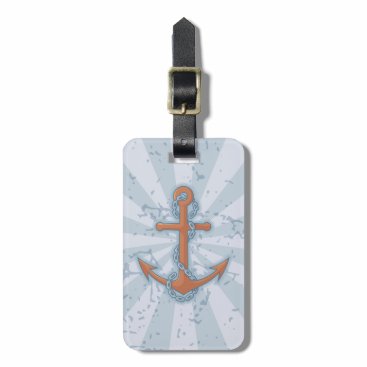 Anchor with Chain Luggage Tag Anchor with Chain Luggage Tag