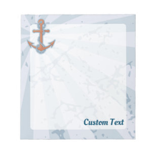 Anchor with Chain Notepad