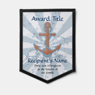Anchor with Chain Pennant