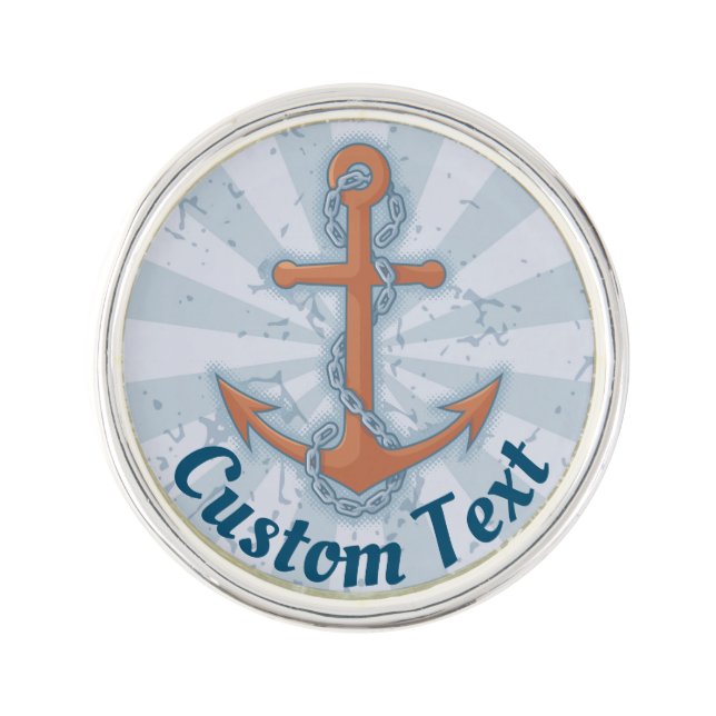 Anchor with Chain Pin (Front)