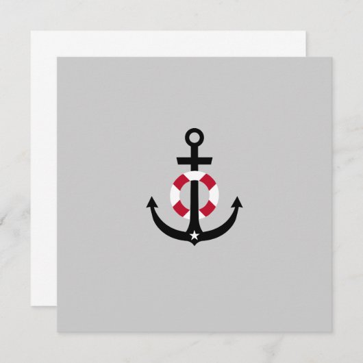 Anchor with lifebelt (Front/Back)