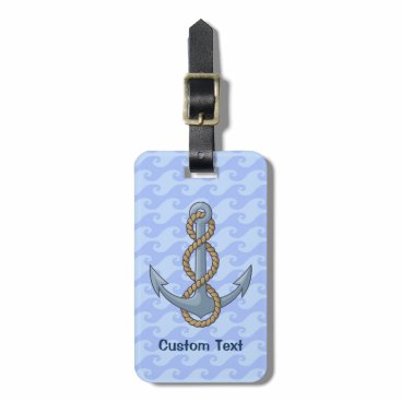 Anchor with Rope Bag Tag Anchor with Rope Bag Tag