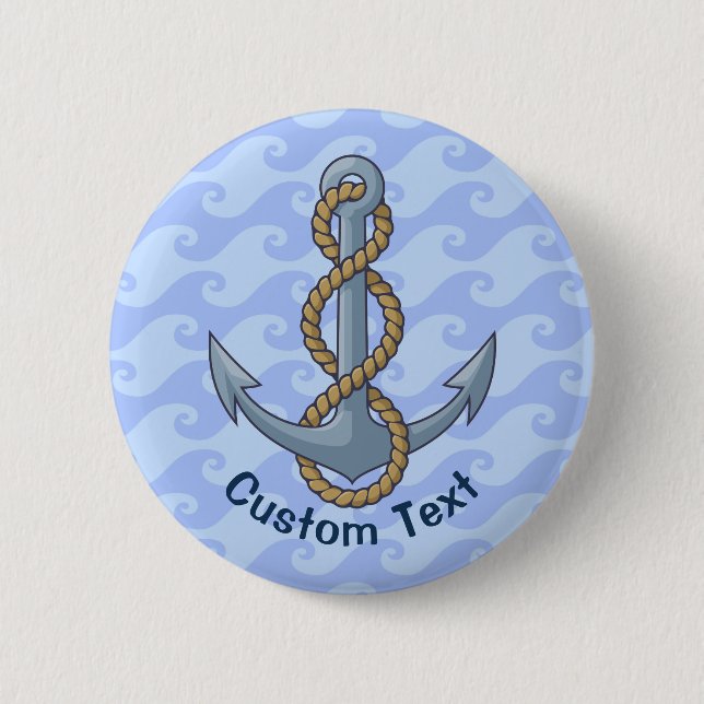 Anchor with Rope Button (Front)