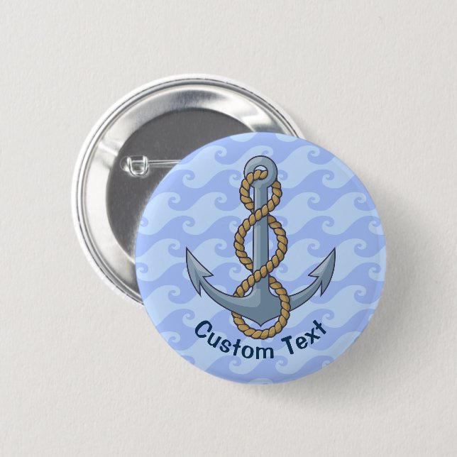 Anchor with Rope Button (Front & Back)