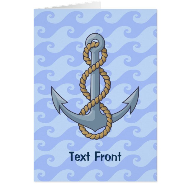 Anchor with Rope Cards (Front)
