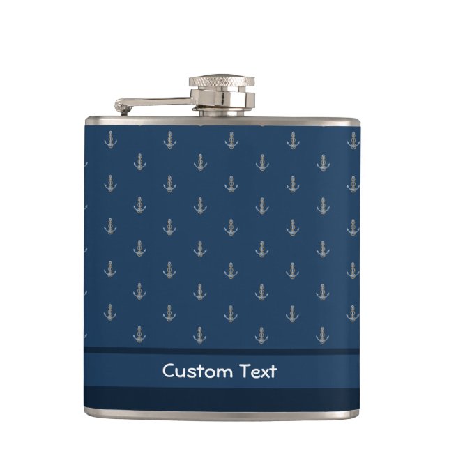 Anchor with Rope Flask (Front)