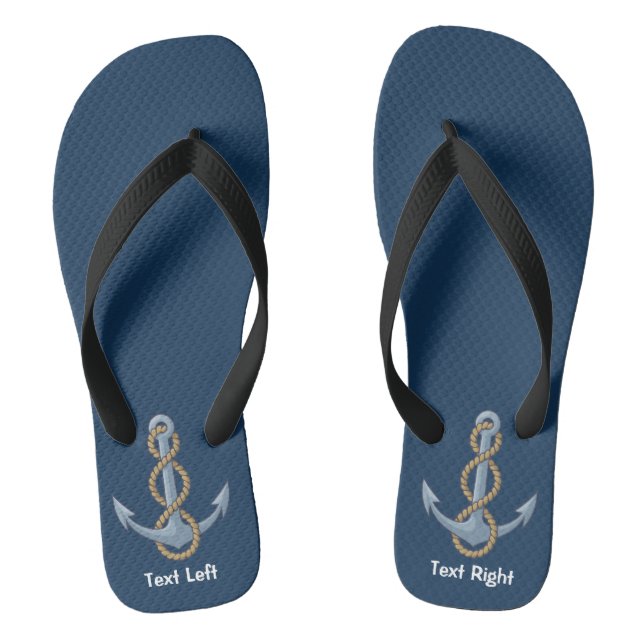 Anchor with Rope Flip Flops (Footbed)