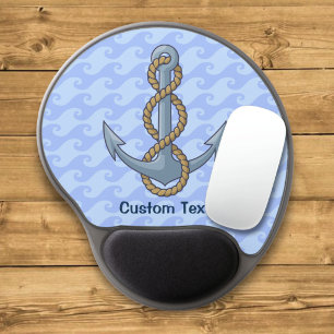 Anchor with Rope Gel Mouse Pad
