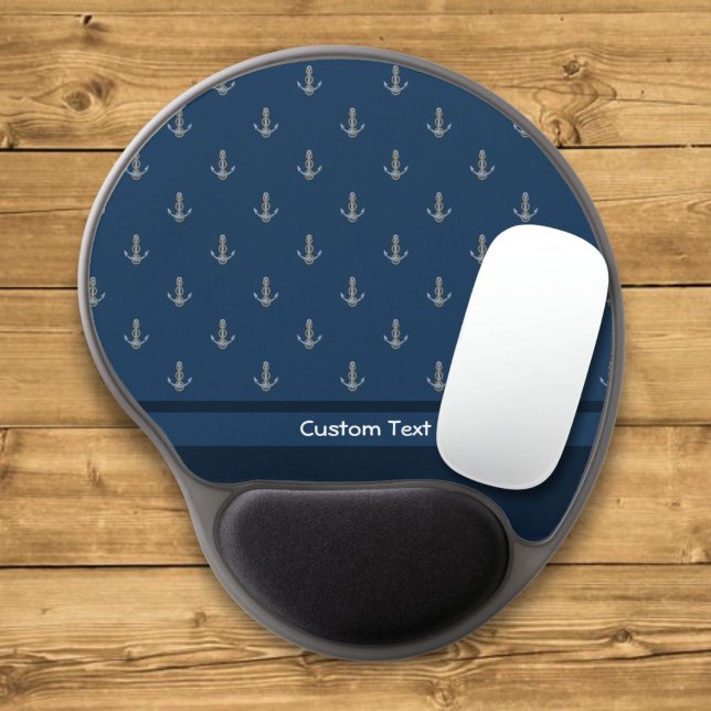 Anchor with Rope Gel Mouse Pad (Creator Uploaded)