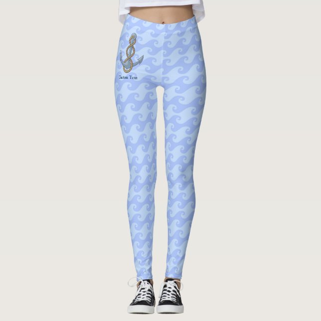 Anchor with Rope Leggings (Front)