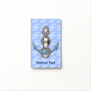 Anchor with Rope Light Switch Cover