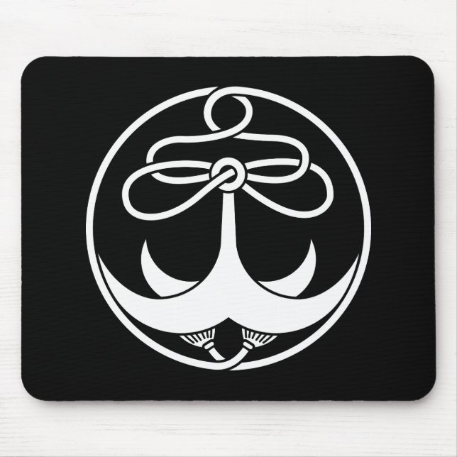 Anchor with rope mouse pad (Front)