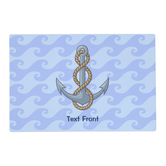 Anchor with Rope Placemat (Front)