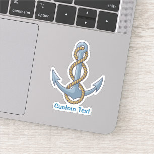 Anchor with Rope Sticker