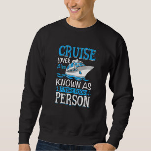 Anchor With Saying For Captain Pontoon Motor Boati Sweatshirt
