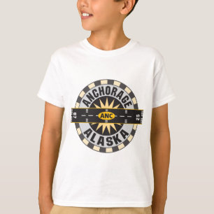Anchorage Alaska ANC Airport T-Shirt