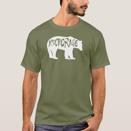 Anchorage Alaska Bear T_Shirt