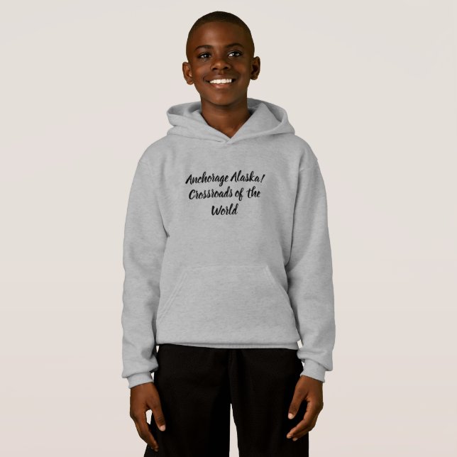 Anchorage Alaska Crossroads Hoodie (Front Full)