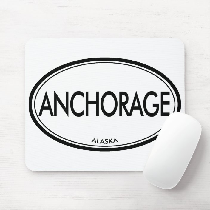 Anchorage, Alaska Mouse Pad