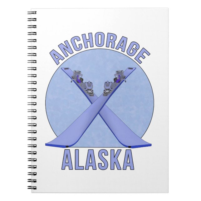 Anchorage, Alaska Notebook (Front)