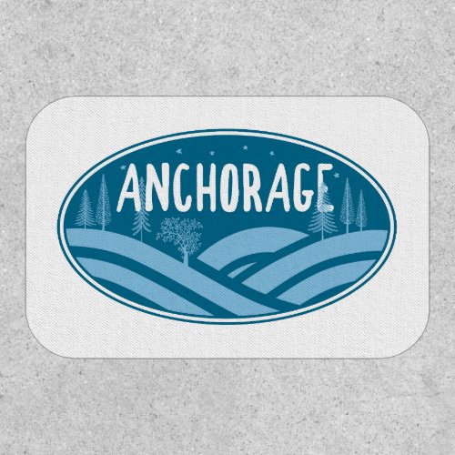 Anchorage Alaska Outdoors Patch