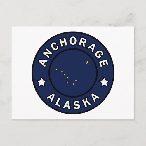 Anchorage Alaska Postcard