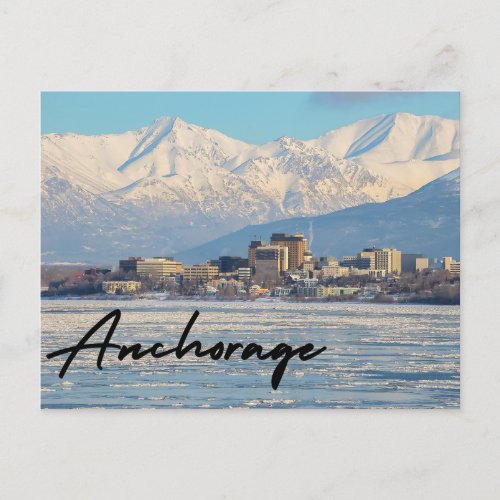 Anchorage Alaska Postcard