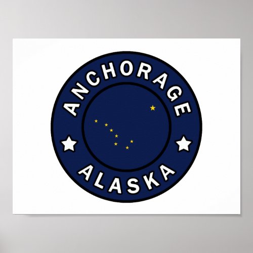 Anchorage Alaska Poster