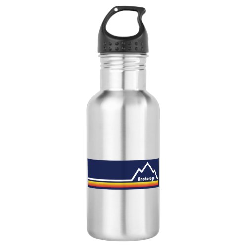 Anchorage Alaska Stainless Steel Water Bottle