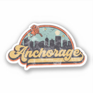 Anchorage, Alaska Sticker